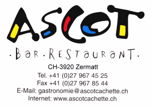 ASCOT Zermatt ̃J[h