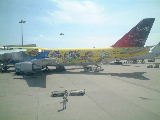 2nd picture of JAL's plane named "DREAM STORY"